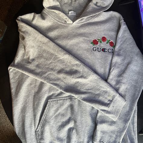 fake gucci hoodie sale|gucci x champion hoodie real.